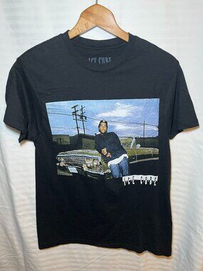 Ice Cube Graphic Tee Black Hip Hop Shirt Small
